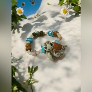 Cute Turtle Beaded Bracelet